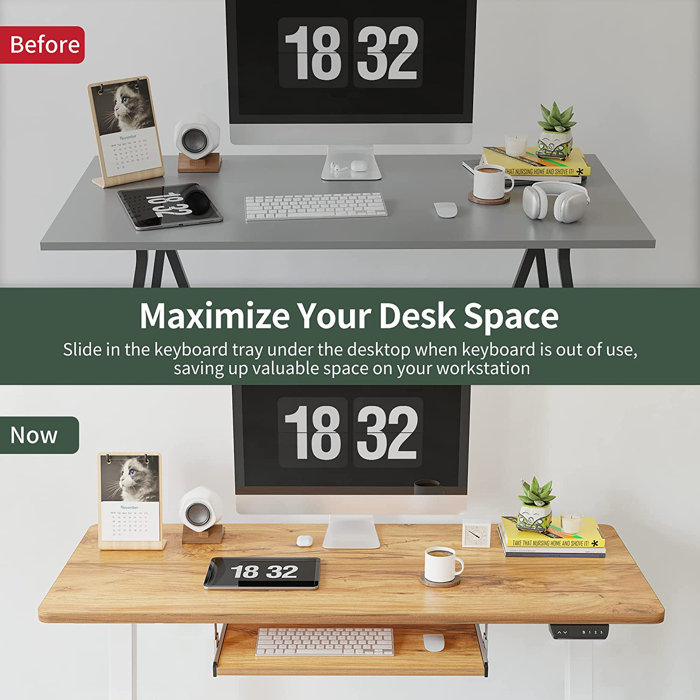 Inbox Zero Krisslyn Desk & Reviews Wayfair